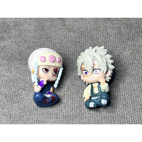 Demon Slayer Kimetsu No Yaiba HASHIRA Mini Figure Anime Suwarasetai Lot Toy - Picture 2 of 11